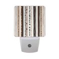 thumbnail image 6 of Yayeee LED Night Light for The Home Plug in With Light Sensors 2 Pack, Brown Abstract Stripes, 6 of 6