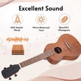 thumbnail image 6 of ADM Soprano Ukulele 21 inch for for Kids Adult Student Beginners, Mahogany Wood Ukulele Starter Kit, 6 of 6