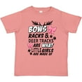 thumbnail image 3 of Inktastic Hunting Season Bows Racks & Deer Tracks Girls Toddler T-Shirt, 3 of 5