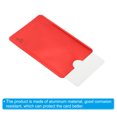 thumbnail image 4 of Uxcell RFID Blocking Sleeves Identity Theft Prevention Credit Cards Secure Protector Holders Sleeves Red 10Pack, 4 of 6