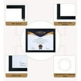 thumbnail image 5 of ELSKER&HOME 8.5x11 Certificate Document Frame 6 Pack - Black Classic Award Diploma Frame, 5 of 7