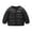Black, variant on Edvintorg Little Girls Jackets 24 Months Fall Winter Solid Color Long Sleeve Warm Padded Coat 1-7 Years Boys School Jackets Outerwear with Button