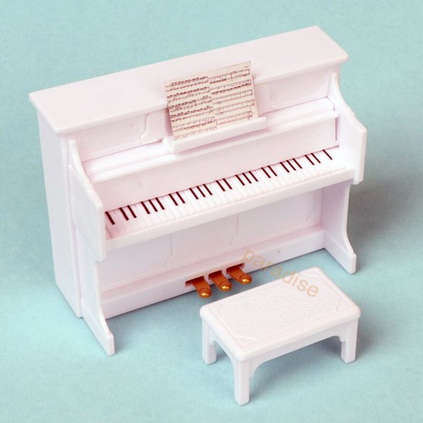 Juguetes en miniatura para niños, Mini instrumento de Piano, modelo de violín para muñeca Bjd Ob11 1:12, casa de muñecas, accesorios de muebles familiares del bosque qym unisex