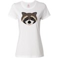 thumbnail image 3 of Inktastic Raccoon Animal face Women's T-Shirt, 3 of 5