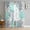 Dark Blue Teal Grey, variant on Blue Grey Coral Coastal Sheer Curtains 45 Inch Length 2 Panels Set for Living Room/Bedroom, Summer Beach Seaside Nautical Curtain Sheers Drapes Rod Pocket Curtains Window Treatment Set 52''x45''x2