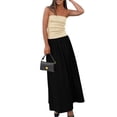 thumbnail image 1 of Vestido PRETTYGARDEN 2025 Maxi Strapless Patchwork XL, 1 of 8