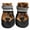 Brown, variant on GASTROPOD 4Pcs Dog Shoes Waterproof Anti-Slip Soft TPR Sole Dog Boots Winter Protection Dog Boots for Winter 6x5.5cm,Orange