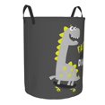 thumbnail image 2 of Gaeub Cute Dinosaur Dirty Clothes Storage Basket, Toy Storage Bin for Storing Clothing, Diapers, Toys - Small, 2 of 8