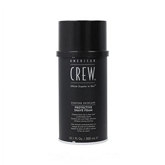 Crema de Afeitar American Crew para Hombres, Espuma de Afeitar Protectora