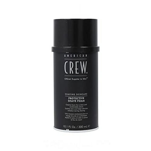 Crema de Afeitar American Crew para Hombres, Espuma de Afeitar Protectora