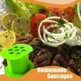 thumbnail image 1 of HLONK Cevapcici Press Maker Manual Sausage Maker Meat Stuffer Filler Hand Operated Sal GREEN, 1 of 9