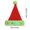 Multicolor, variant on Coollooc LED Santa Hat Light Up Christmas Hat for Adults Xmas New Year Party Headwear, Christmas Two-ply Flock Fabric Santa Hat for Christmas Party, Santa Hat with String Of Lights(M)