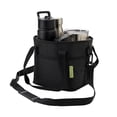 thumbnail image 5 of Reusable Drink Carrier with Handle Insulated 4 Cup Beverage Bag - No Spill Base Adjustable Dividers Shoulder Strap, Collapsible Portable Caddy for Delivery Car Travel Picnic Camping, 5 of 8