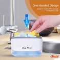 thumbnail image 2 of Cheer Collection Soap Dispensing Sponge Holder, 2 of 7