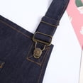 Korean Style Coffee Denim Hanging Neck Apron Adult Workwear Adjustable ...