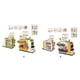 thumbnail image 4 of Bewildely Juguete de caja registradora ABS atractivo para regalos en casa para niños juego de simulación en el hogar Juguetes 668—124/46PCS/Verde, 4 of 6