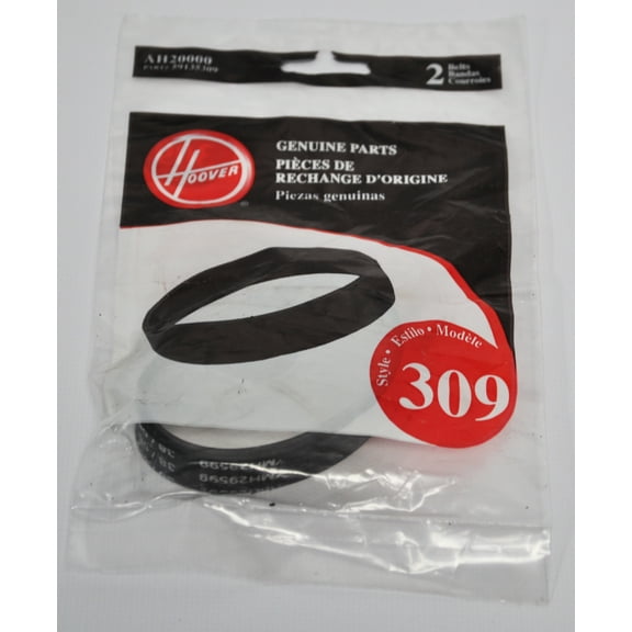Replacement Part For Hoover Style 309 Vacuum Belts AH20000, 2 Pack