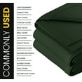 thumbnail image 5 of PROTARP Extreme Heavy Duty WaterProof Canvas Tarp 20 oz, UV Resistant Tarpaulin Cover with Rustproof Brass Grommets, Multipurpose for Canopy, Roof, Camping, Wood Pile (Green 20'X20'), 5 of 7
