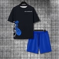 thumbnail image 3 of WILLBEST Conjunto de Traje para Hombre con Estampado de Oso para Uso Exterior E Informal. Combinación de Manga Corta y Pantalones Cortos para Verano. Ideal para Relajación y Actividades Físicas., 3 of 3