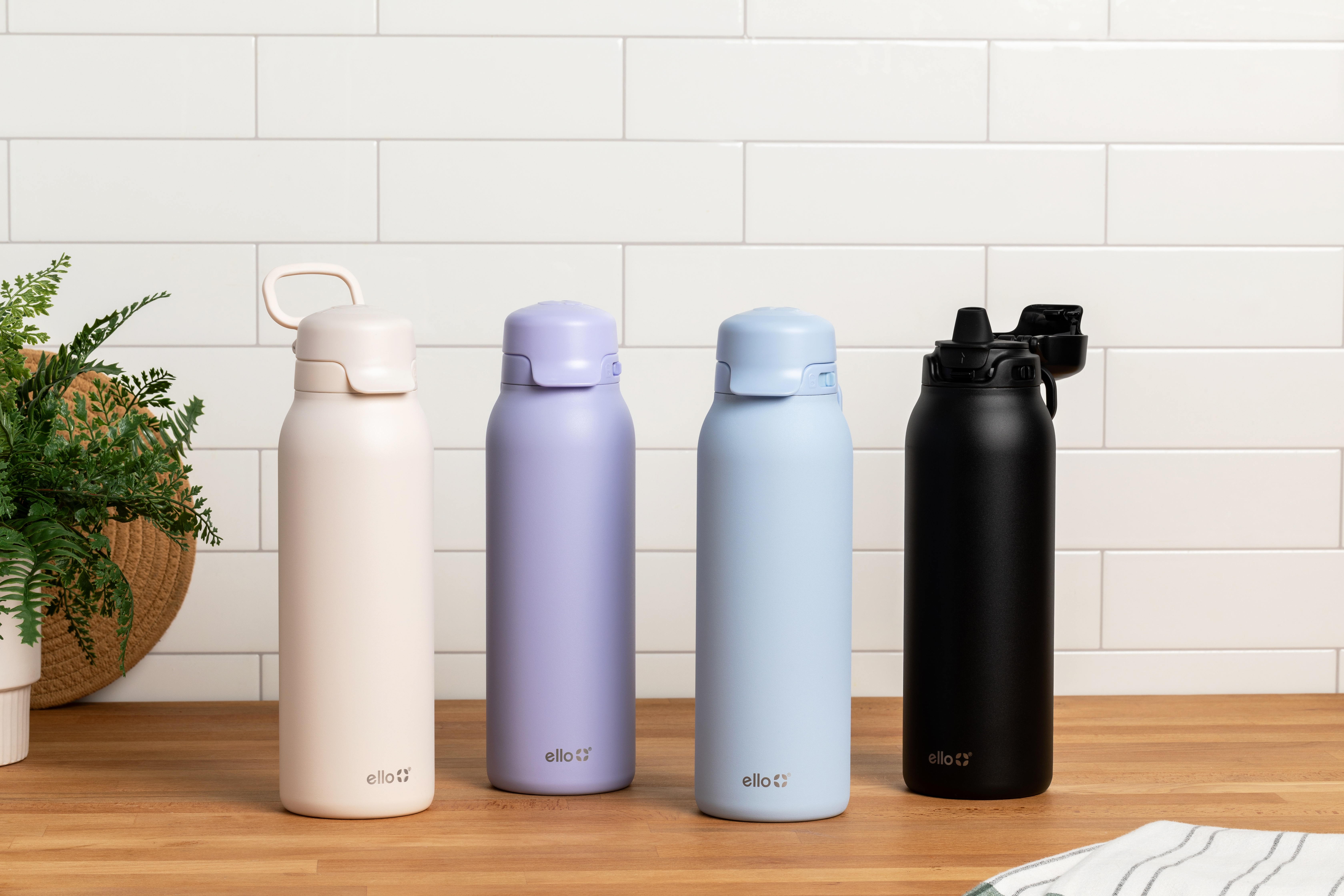 Ello Flip & Fill 32oz Water Bottle - Tropical Violet photo 5