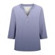 thumbnail image 5 of Xuyuer Women's Casual Plus Size Printed 3/4 Sleeve V-Neck Blouse Fashionable And Comfortable Top, 5 of 5