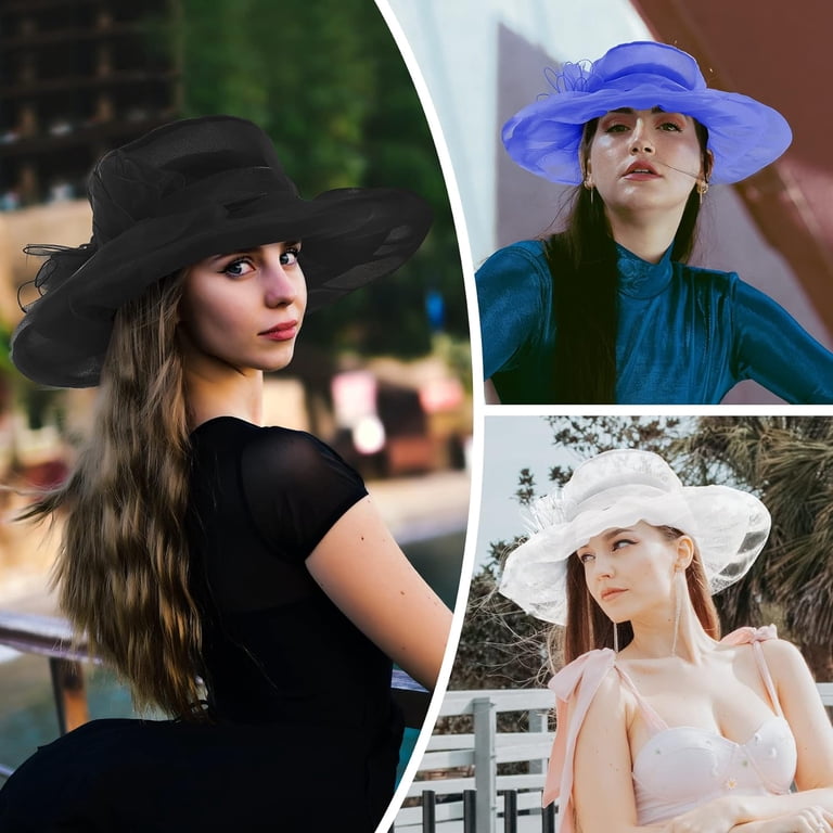Kentucky Derby Hat for Women Church Hat for Women Organza  display picture 1