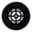 Powder Coated Black, variant on Achtek 3" Duct opening Solid Cast Aluminum Round Grille ( 4-1/2" Round Overall) | Powder Coated White - Without Screw Holes For Floor