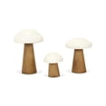 thumbnail image 6 of Cheungs 6005L Hareton Forest Mushroom Table Decor - Brown & White - Large, 6 of 6