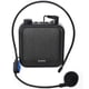 thumbnail image 1 of Voice Amplifier, Rechargeable Pa System With Wired Microphone For Teachers, Tour Guide And More (black), 1 of 5