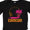 thumbnail image 4 of Inktastic Cancun Mexico Sunset Girls Long Sleeve Baby Bodysuit, 4 of 5