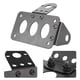 thumbnail image 1 of Soporte de Placa de Montaje de matrícula para Motocicleta, Marco de aleación de Aluminio con luz Trasera montada lateralmente(Negro) Unbranded 1615200056811, 1 of 7