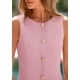 thumbnail image 5 of Vestido de trabajo PRETTYGARDEN 2025 Primavera Sin Mangas Rosa para Mujer, 5 of 9
