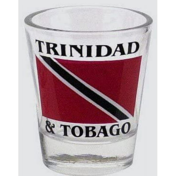 Trinidad & Tobago Flag Shot Glass