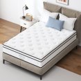 thumbnail image 5 of Full Size Mattress 12 Inch Hybrid Mattress Individually Pocketed Innerspring Medium Firm With Cooling-gel Memory Foam And Pocket Spring Hybrid, 5 of 11