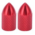 thumbnail image 2 of Schrader Valve Caps, High Reliability Long Service Life Convenient To Use Schrader Valve Covers Practical To Use Professional Design  for Mountain Bikes Red,Purple,Blue, 2 of 7