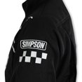 thumbnail image 3 of Simpson CK02521 Checkers Suit Black - XXL Double Extra Large - Checkers Classic 2 Layer Racing Suit, 3 of 8
