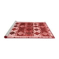 thumbnail image 2 of Ahgly Company Machine Washable Indoor Rectangle Oriental Red Modern Area Rugs, 7' x 9', 2 of 4