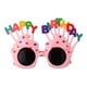 thumbnail image 2 of Novelty Happy Birthday Glasses, Sweet Birthday Sunglasses, Eyeglasses Dress glasses for party for Decoration Photo Party Favors Supplies Rosado Hugo accesorios de cumpleaños, 2 of 10