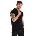 thumbnail image 7 of Yidarton Men's Gym Tank Tops T-Shirt Sports Muscle Vest Sleeveless Fitness Hoodies with Pockets, 7 of 7