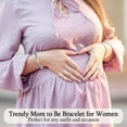 thumbnail image 6 of New Mom Gifts for Women, 1st Time Mothers Day Mom Mommy To Be Gifts for Women After Birth, Pregnancy Jewelry Gifts Bracelet for Mama, 6 of 7