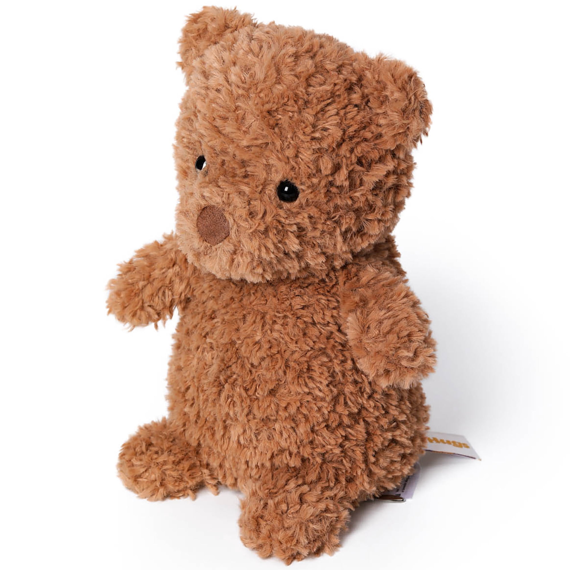 McHugs: Kindergarten Series - Swiss Roll Bear - 7" Brown Stuffed Animal Plush, Soft Weighted Cuddle Toy, Cozy Comfort Play Companion, Baby-Toddler-Kid