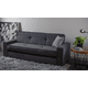 thumbnail image 1 of Sofá Cama M & E MUEBLES Confort Clean Gris Oxford Individual 3 Posiciones Con Cama Oculta, 1 of 5