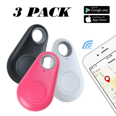 3 Pack Bluetooth 4.0 Smart Tracker For Kids Pets Car Keys Tech