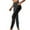 Gray, variant on Women's Leggings Mesh High Waist Soft Yoga Pants with Pockets Stretchy Workout Sports Athletic Leggings
