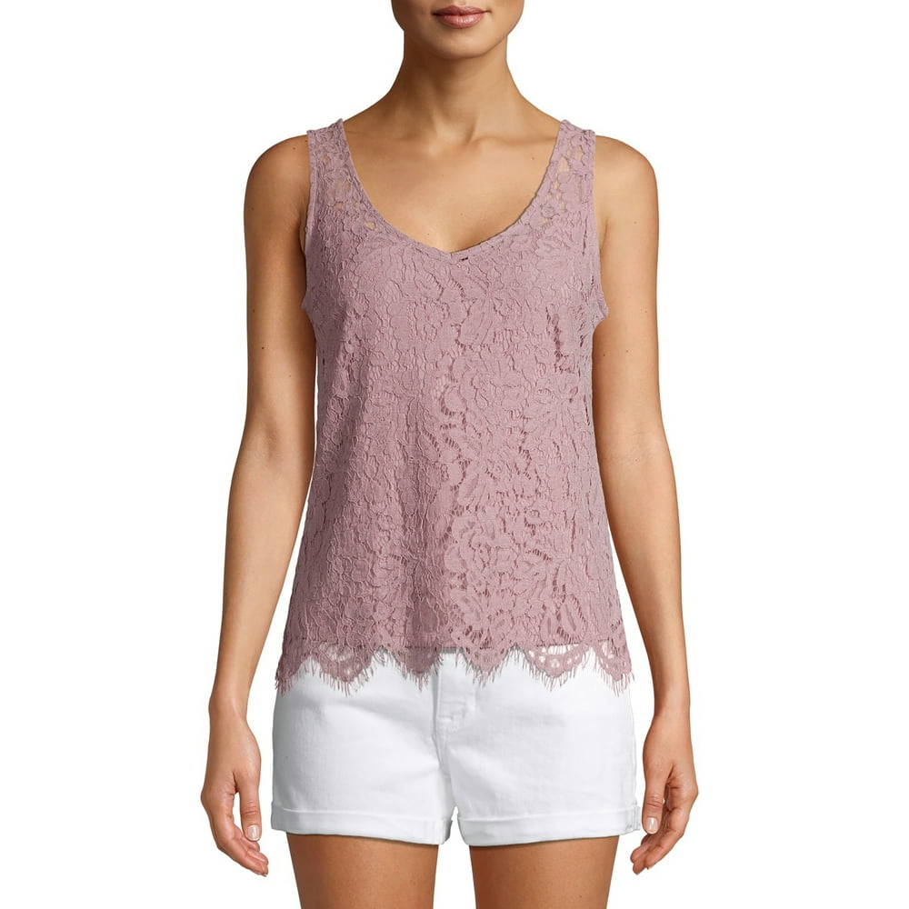 No Boundaries No Boundaries Juniors' Lace Top