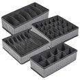 thumbnail image 1 of 4 Uds cajón organizador divisor ropa interior cajón organizador sujetador organizador calcetín caja cajón divisores organizadores, 1 of 5