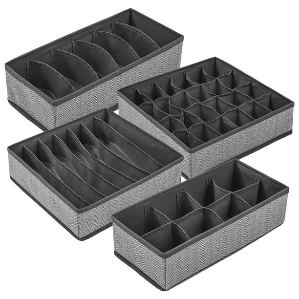 4 Uds cajón organizador divisor ropa interior cajón organizador sujetador organizador calcetín caja cajón divisores organizadores