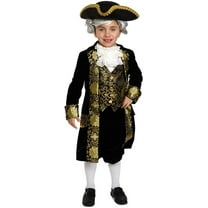 Dress-Up-America Colonial Costume for Boys-George Washington Historical Outfit for Kids