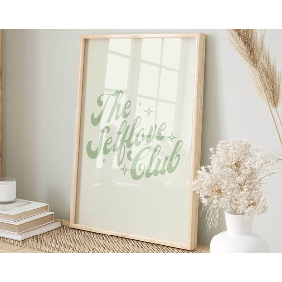 Daily Positive Affirmation Quote Inspirational Typography Print, Sage Green Wall Art Motivational Poster, Retro Wall Art Green Bedroom Decor Wall Art, Modern Wall Decor, 8x12 UNFRAMED