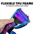 thumbnail image 4 of Purple Motorcross Goggles Riding Ski UV400 Men Motorcycle Glasses MX Cycling For Motocycles Mountain BikesBicycles MX ATV, 4 of 10